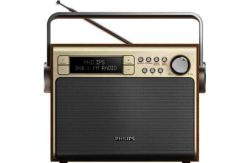 Philips AE5020/05 Mono DAB Radio - Wood